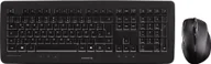 Klawiatury - Cherry CHERRY DW 5100 klawiatura RF Wireless AZERTY Belgijski Czarny JD-0520BE-2 - miniaturka - grafika 1