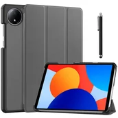 Etui do tabletów - etui do Xiaomi Redmi Pad SE 8.7" - SLIM SZARY + RYSIK - miniaturka - grafika 1
