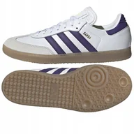Piłka nożna - Buty adidas Samba Messi IN IH8161 biały 44 - miniaturka - grafika 1