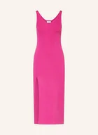 Sukienki - Lacoste Sukienka Z Dzianiny pink - miniaturka - grafika 1