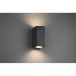 Trio Roya 204269242 kinkiet zewnętrzny ogrodowy IP44 2x35W GU10 antracyt - Lampy ogrodowe - miniaturka - grafika 1
