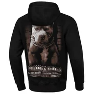 Bluzy sportowe męskie - Pit Bull Bluza Z Kapturem Hooded Carson Green - miniaturka - grafika 1
