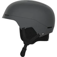 Kaski narciarskie - Salomon Brigade, kask narciarski, ciemnoszary - miniaturka - grafika 1