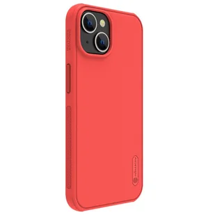 Nillkin Super Frosted Shield Pro etui iPhone 14 Plus pokrowiec na tył plecki czerwony - Etui i futerały do telefonów - miniaturka - grafika 6