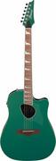 Gitary akustyczne - Ibanez ALT30-JGM Jungle Green Metallic Gitara Elektro-Akustyczna - miniaturka - grafika 1