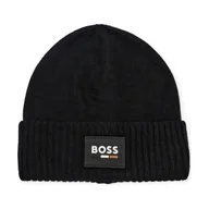 Czapki dla dzieci - BOSS Kidswear Czapka z dodatkiem wełny - miniaturka - grafika 1