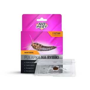 Pułapka na rybiki (srebrzyki), mrzyki, szubaki NO PEST  2 szt. Lep na rybiki. - Zwalczanie i odstraszanie szkodników - miniaturka - grafika 1