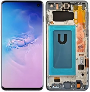 Wyświetlacz LCD + ekran dotykowy Samsung Galaxy S10 G973F SM-G973F Incell Ramka czarna - Części serwisowe do telefonów - miniaturka - grafika 1