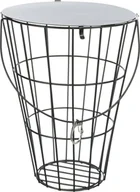 Akcesoria dla gryzoni - Trixie Podwieszany uchwyt na siano, metal, 21 cm, z pokrywką - miniaturka - grafika 1