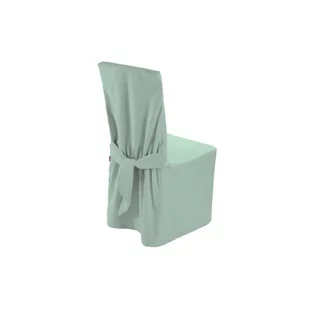 Dekoria Sukienka na krzesło zieleń eukaliptusa 45 × 94 cm Loneta 580-133-61 - Pokrowce na meble - miniaturka - grafika 1