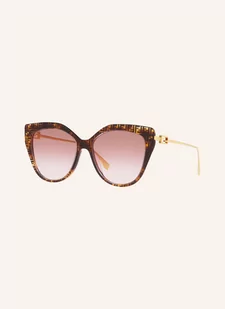 Fendi Okulary Przeciwsłoneczne fe40011u braun - Okulary przeciwsłoneczne - miniaturka - grafika 1