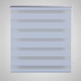 vidaXL vidaXL Roleta Zebra (50 x 100 cm) Biaa - Rolety - miniaturka - grafika 1