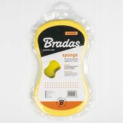 Akcesoria do mycia samochodu - Bradas bradas es2047 a gąbka samochodowa, żółty, 10 x 5 x 5 cm - miniaturka - grafika 1
