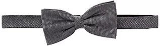 Krawaty i muchy męskie - bugatti Męski 6100-90250 krawat, szary-250, standardowy, szary-250, jeden rozmiar - grafika 1