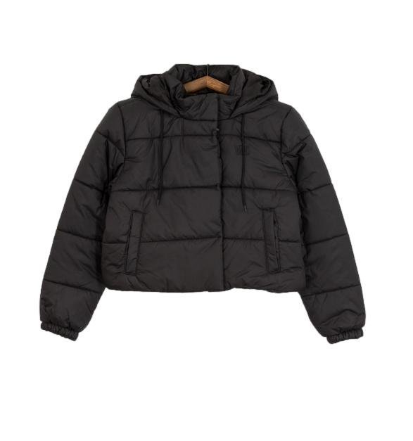 Vans Kurtka Damska Hillgate Cropped Puffer Black VN000PK1BLK1 L