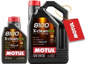 Oleje silnikowe - Motul 8100 X-clean Efe 5W30 6L (5L+1L) Acea C2/C3 - miniaturka - grafika 1