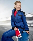 Odzież robocza - Ardon DAMSKA BLUZA ROBOCZA H8190 - ARDON 5 kieszeni, dodatki odblaskowe - Niebieski H8190 36 M - miniaturka - grafika 1