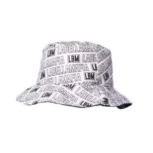 Kapelusz damski LABELLAMAFIA BUCKET HAT BLACK - Czapki damskie - miniaturka - grafika 2