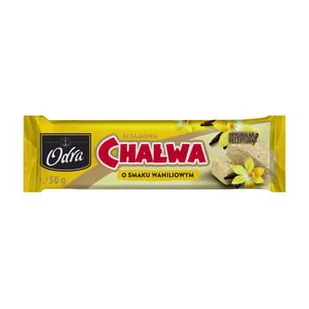 WEDEL chałwa królewska o smaku waniliowym z kakao 50g 5901588067056 - Chałwa - miniaturka - grafika 1