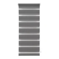 Rolety - Roleta dzień/noc Adele 43 x 140 cm antracyt - miniaturka - grafika 1