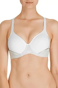 Berlei Damski biustonosz Electrify Mesh Padded Underwired Bra. Sportowy biustonosz, biały, 80B - Biustonosze - miniaturka - grafika 1