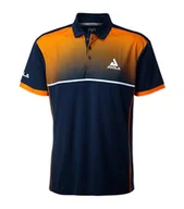 Koszulki męskie - Koszulka męska Joola  Shirt Edge Navy/Orange XL - miniaturka - grafika 1
