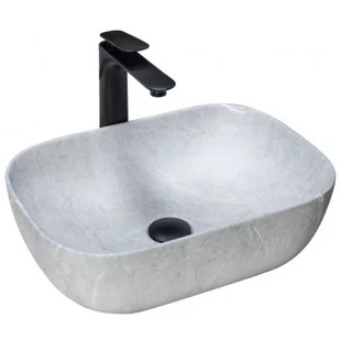 Rea Umywalka nablatowa Livia Grey U3801 - Umywalki - miniaturka - grafika 2