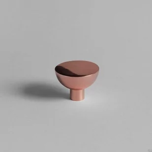 Gałka meblowa Luna M Miedziana Polerowana - Klamki - miniaturka - grafika 1