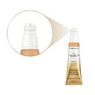 Max Factor Max Factor - MIRACLE SECOND SKIN - HYBRID FOUNDATION - Podkład nawilżający z filtrem SPF20 - 30 ml - 04 - LIGHT MEDIUM MAX0M30 - Podkłady do twarzy - miniaturka - grafika 8