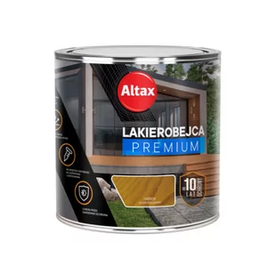 Lakierobejca PREMIUM 10 lat 0,25 l Orzech Altax - Farby i impregnaty do drewna - miniaturka - grafika 1