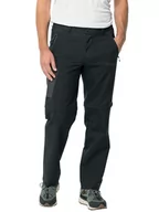 Odzież trekkingowa męska - Jack Wolfskin Spodnie funkcyjne "Active" w kolorze czarnym - miniaturka - grafika 1