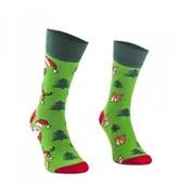 Skarpetki jeździeckie - Comodo Skarpety jeździeckie SM1 MIKOŁAJ - miniaturka - grafika 1