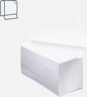 Ręczniki papierowe - Luna Smart – Ręcznik papierowy ZZ, składka 3-panelowa, 2-warstwy, celuloza – Biały - miniaturka - grafika 1