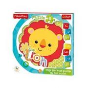 Puzzle - Puzzle Baby Fun Lwiątko Fisher-Price Mattel - miniaturka - grafika 1