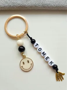 Brelok Breloczek Do Kluczy Smile Ręka Buźka Imię - Breloki - miniaturka - grafika 1
