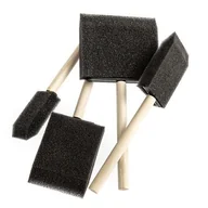 Pędzle - Pędzel gąbka płaski 4szt - miniaturka - grafika 1