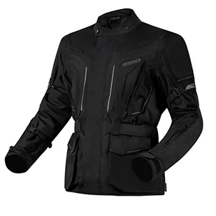 OZONE MOTO Sahara Textile kurtka motocyklowa dla mężczyzn, łokcie i ramiona, ochraniacze membrany, 6 kanałów wentylacyjnych, elementy odblaskowe, kieszenie - Odzież motocyklowa - miniaturka - grafika 1
