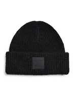 Czapki damskie - Pieces Czapka beanie w kolorze czarnym - miniaturka - grafika 1