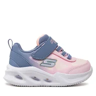 Buty dla dziewczynek - Sneakersy Skechers Ombre Deluxe 303714N Gylp Różowy - miniaturka - grafika 1