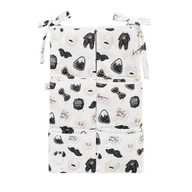 Organizery na łóżeczko - Organizer na łóżeczko z kieszeniami Little Man - miniaturka - grafika 1