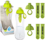 Butelki filtrujące - Butelka Filtrująca Dafi 0,5L + 5 Filtrów Limonka Zielona - miniaturka - grafika 1