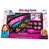 Prace ręczne dla dzieci - Koraliki do włosów ozdobne warkocze + zaplatarka - miniaturka - grafika 1