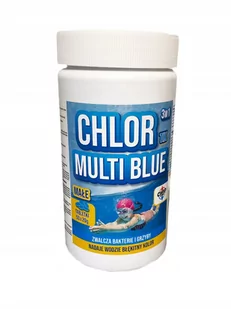 Chlortix Multi Blue Tabletki Małe Do Basenu 1Kg - Akcesoria do basenów - miniaturka - grafika 1