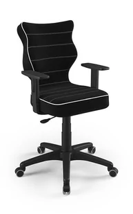 Fotel biurowy, krzesło biurowe Entelo Good Chair Ergonomiczne krzesło Duo JS01, 6, czarne CA-D-6-B-C-JS01-B - Fotele i krzesła biurowe - miniaturka - grafika 1