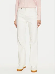 Tommy Hilfiger Jeansy WW0WW42194 Écru Relaxed Fit - Spodnie damskie - miniaturka - grafika 1
