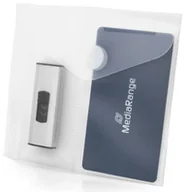 Pudełka i akcesoria na płyty CD - MediaRange BOX986 etui na pendrive Polipropylen (PP) Przezroczysty - miniaturka - grafika 1