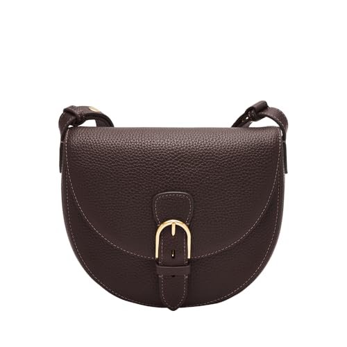 Fossil Women's Everleigh Crossbody Bag, brązowa, brązowy