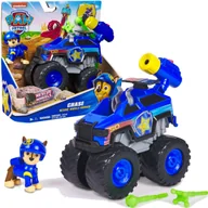 Figurki dla dzieci - Psi Patrol Rescue Wheels niebieski Pojazd terenowy z figurką Chase 6cm - miniaturka - grafika 1
