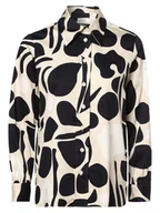 Koszule damskie - Seidensticker - Bluzka damska, beżowy|niebieski|wielokolorowy - miniaturka - grafika 1