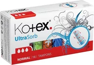 Tampony - KOTEX Tampony Ultra Sorb Normal Tampons) Wariant 16 ks) - miniaturka - grafika 1